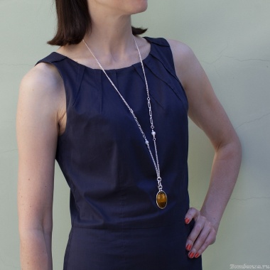 Колье Fiore Luna, TIGER EYE